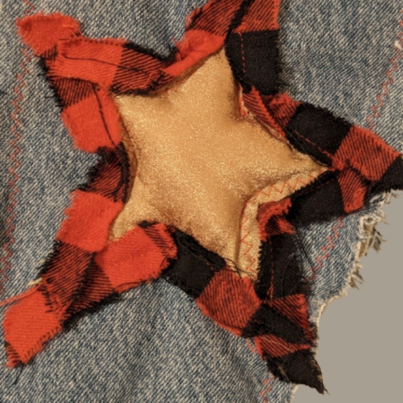 OOAK Christmas Stocking Handmade Gift Decorations - Picture 3 of 5